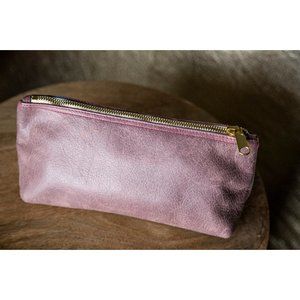 American Apparel Leather Clutch